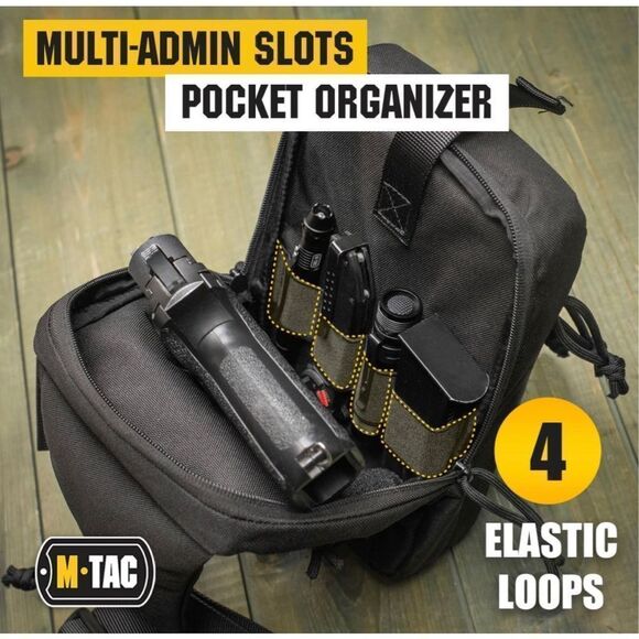 Concealed Carry Handgun Tactical Bag Shoulder Chest Pack with Sling - Picture 9 of 15